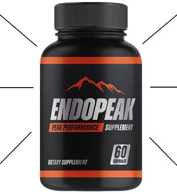 EndoPeak® peak performance dietary supplement bottle with 60 capsules